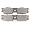 Bremsbelagsatz, Scheibenbremse Hinterachse OPTIMAL BP-12311 Bild Bremsbelagsatz, Scheibenbremse Hinterachse OPTIMAL BP-12311