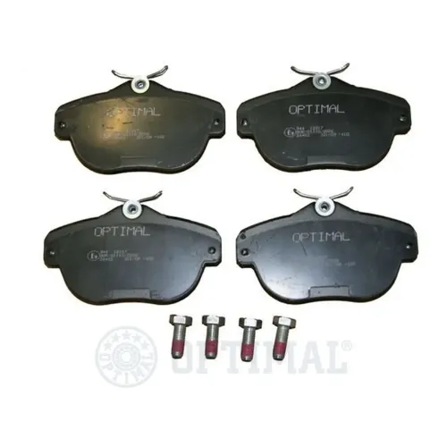 Bremsbelagsatz, Scheibenbremse Hinterachse OPTIMAL BP-12317 Bild Bremsbelagsatz, Scheibenbremse Hinterachse OPTIMAL BP-12317