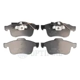 Bremsbelagsatz, Scheibenbremse Vorderachse OPTIMAL BP-12319