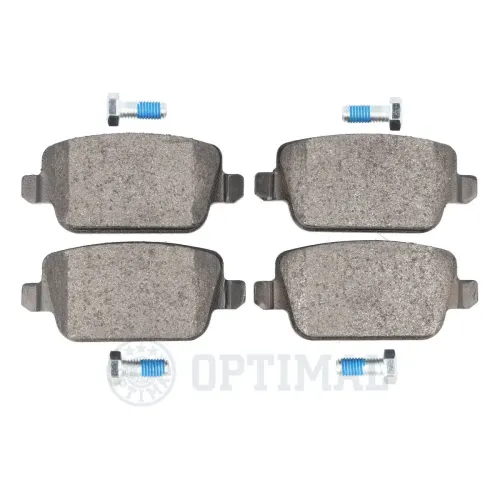 Bremsbelagsatz, Scheibenbremse Hinterachse OPTIMAL BP-12322 Bild Bremsbelagsatz, Scheibenbremse Hinterachse OPTIMAL BP-12322