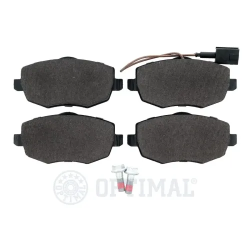 Bremsbelagsatz, Scheibenbremse Vorderachse OPTIMAL BP-12333S Bild Bremsbelagsatz, Scheibenbremse Vorderachse OPTIMAL BP-12333S