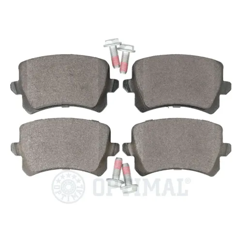 Bremsbelagsatz, Scheibenbremse Hinterachse OPTIMAL BP-12334 Bild Bremsbelagsatz, Scheibenbremse Hinterachse OPTIMAL BP-12334