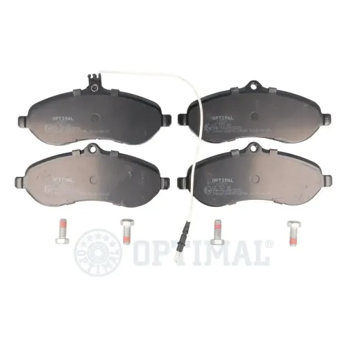 Bremsbelagsatz, Scheibenbremse Vorderachse OPTIMAL BP-12337 Bild Bremsbelagsatz, Scheibenbremse Vorderachse OPTIMAL BP-12337