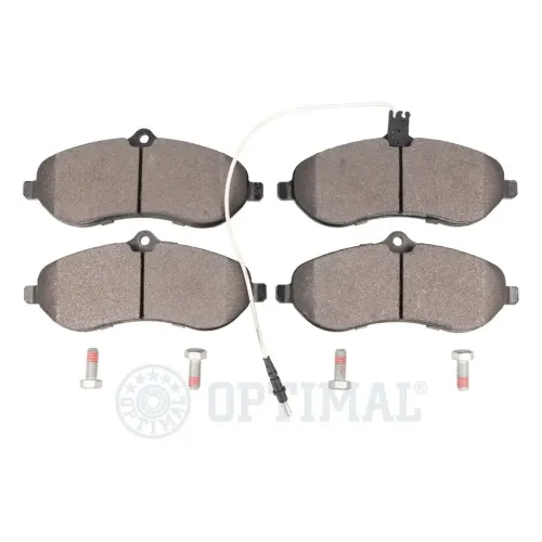 Bremsbelagsatz, Scheibenbremse Vorderachse OPTIMAL BP-12337 Bild Bremsbelagsatz, Scheibenbremse Vorderachse OPTIMAL BP-12337
