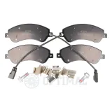 Bremsbelagsatz, Scheibenbremse Vorderachse OPTIMAL BP-12338