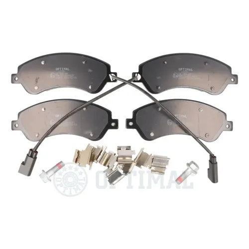 Bremsbelagsatz, Scheibenbremse Vorderachse OPTIMAL BP-12338 Bild Bremsbelagsatz, Scheibenbremse Vorderachse OPTIMAL BP-12338