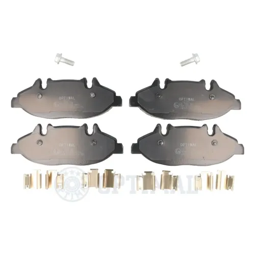 Bremsbelagsatz, Scheibenbremse Vorderachse OPTIMAL BP-12341 Bild Bremsbelagsatz, Scheibenbremse Vorderachse OPTIMAL BP-12341