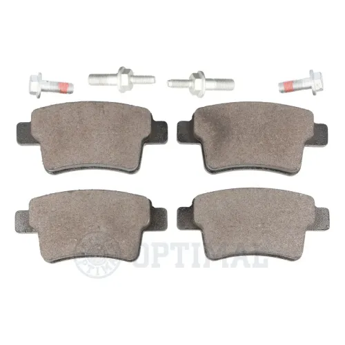 Bremsbelagsatz, Scheibenbremse Hinterachse OPTIMAL BP-12343 Bild Bremsbelagsatz, Scheibenbremse Hinterachse OPTIMAL BP-12343