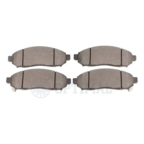 Bremsbelagsatz, Scheibenbremse Vorderachse OPTIMAL BP-12346 Bild Bremsbelagsatz, Scheibenbremse Vorderachse OPTIMAL BP-12346