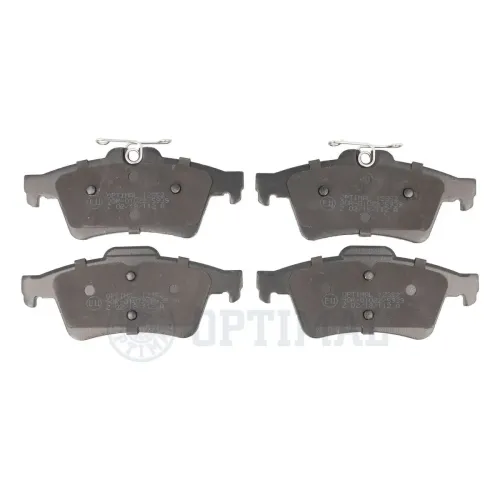 Bremsbelagsatz, Scheibenbremse Hinterachse OPTIMAL BP-12352 Bild Bremsbelagsatz, Scheibenbremse Hinterachse OPTIMAL BP-12352