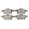 Bremsbelagsatz, Scheibenbremse Hinterachse OPTIMAL BP-12352 Bild Bremsbelagsatz, Scheibenbremse Hinterachse OPTIMAL BP-12352
