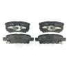 Bremsbelagsatz, Scheibenbremse Hinterachse OPTIMAL BP-12356