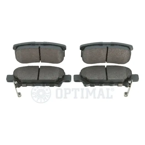 Bremsbelagsatz, Scheibenbremse Hinterachse OPTIMAL BP-12356 Bild Bremsbelagsatz, Scheibenbremse Hinterachse OPTIMAL BP-12356