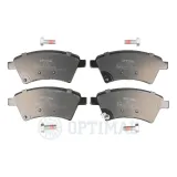 Bremsbelagsatz, Scheibenbremse Vorderachse OPTIMAL BP-12359