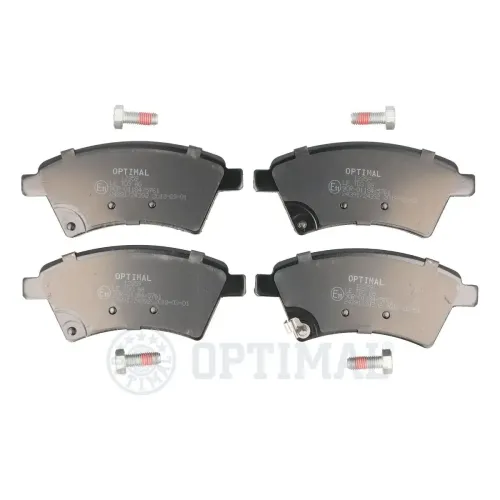 Bremsbelagsatz, Scheibenbremse Vorderachse OPTIMAL BP-12359 Bild Bremsbelagsatz, Scheibenbremse Vorderachse OPTIMAL BP-12359