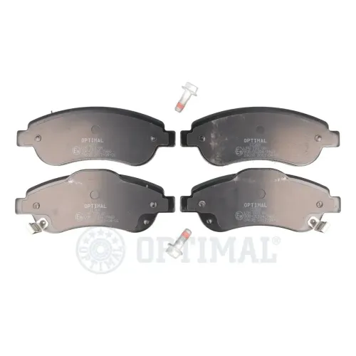 Bremsbelagsatz, Scheibenbremse Vorderachse OPTIMAL BP-12368 Bild Bremsbelagsatz, Scheibenbremse Vorderachse OPTIMAL BP-12368