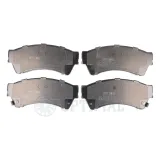 Bremsbelagsatz, Scheibenbremse Vorderachse OPTIMAL BP-12370