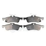 Bremsbelagsatz, Scheibenbremse Hinterachse OPTIMAL BP-12379