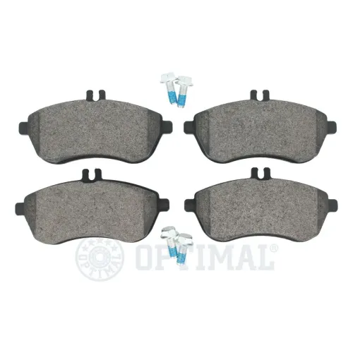 Bremsbelagsatz, Scheibenbremse Vorderachse OPTIMAL BP-12387 Bild Bremsbelagsatz, Scheibenbremse Vorderachse OPTIMAL BP-12387