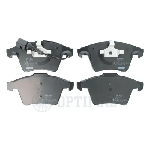 Bremsbelagsatz, Scheibenbremse Vorderachse OPTIMAL BP-12390 Bild Bremsbelagsatz, Scheibenbremse Vorderachse OPTIMAL BP-12390