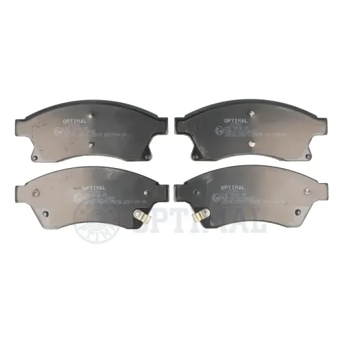 Bremsbelagsatz, Scheibenbremse Vorderachse OPTIMAL BP-12399 Bild Bremsbelagsatz, Scheibenbremse Vorderachse OPTIMAL BP-12399