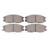 Bremsbelagsatz, Scheibenbremse Vorderachse OPTIMAL BP-12410 Bild Bremsbelagsatz, Scheibenbremse Vorderachse OPTIMAL BP-12410