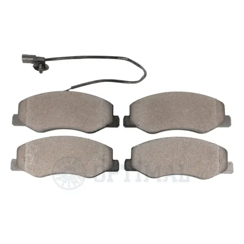 Bremsbelagsatz, Scheibenbremse Hinterachse OPTIMAL BP-12417 Bild Bremsbelagsatz, Scheibenbremse Hinterachse OPTIMAL BP-12417