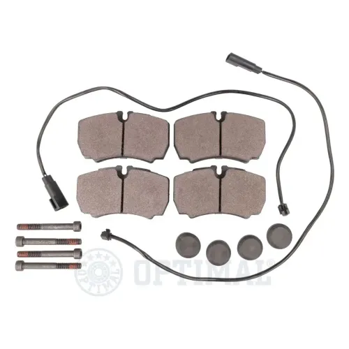 Bremsbelagsatz, Scheibenbremse Hinterachse OPTIMAL BP-12418 Bild Bremsbelagsatz, Scheibenbremse Hinterachse OPTIMAL BP-12418