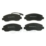 Bremsbelagsatz, Scheibenbremse Vorderachse OPTIMAL BP-12419