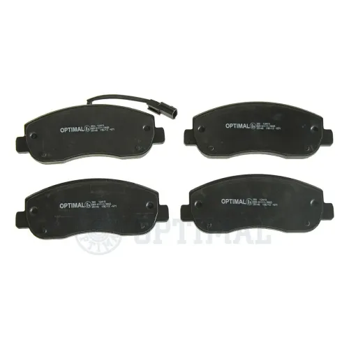 Bremsbelagsatz, Scheibenbremse Vorderachse OPTIMAL BP-12419 Bild Bremsbelagsatz, Scheibenbremse Vorderachse OPTIMAL BP-12419