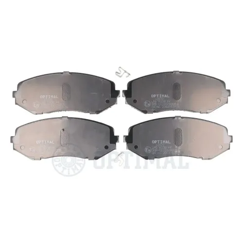 Bremsbelagsatz, Scheibenbremse Vorderachse OPTIMAL BP-12422 Bild Bremsbelagsatz, Scheibenbremse Vorderachse OPTIMAL BP-12422