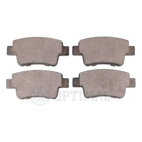 Bremsbelagsatz, Scheibenbremse Hinterachse OPTIMAL BP-12431 Bild Bremsbelagsatz, Scheibenbremse Hinterachse OPTIMAL BP-12431