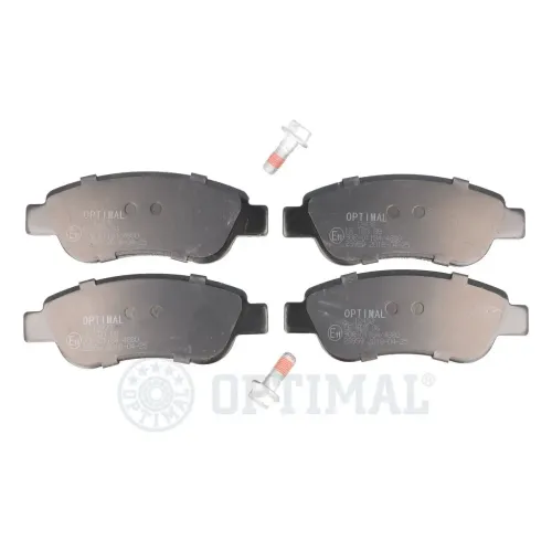 Bremsbelagsatz, Scheibenbremse Vorderachse OPTIMAL BP-12438 Bild Bremsbelagsatz, Scheibenbremse Vorderachse OPTIMAL BP-12438