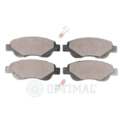 Bremsbelagsatz, Scheibenbremse Vorderachse OPTIMAL BP-12438 Bild Bremsbelagsatz, Scheibenbremse Vorderachse OPTIMAL BP-12438