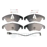 Bremsbelagsatz, Scheibenbremse Vorderachse OPTIMAL BP-12442