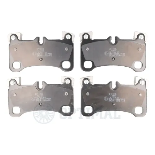 Bremsbelagsatz, Scheibenbremse Hinterachse OPTIMAL BP-12444 Bild Bremsbelagsatz, Scheibenbremse Hinterachse OPTIMAL BP-12444