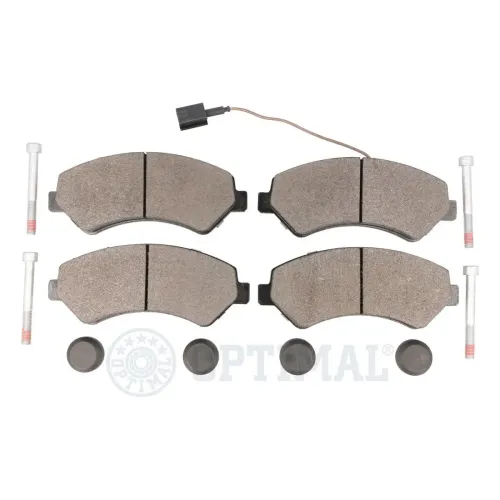 Bremsbelagsatz, Scheibenbremse Vorderachse OPTIMAL BP-12445 Bild Bremsbelagsatz, Scheibenbremse Vorderachse OPTIMAL BP-12445