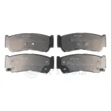 Bremsbelagsatz, Scheibenbremse Hinterachse OPTIMAL BP-12451