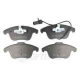 Bremsbelagsatz, Scheibenbremse Vorderachse OPTIMAL BP-12452