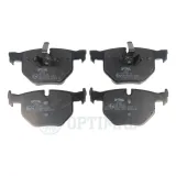 Bremsbelagsatz, Scheibenbremse Hinterachse OPTIMAL BP-12460