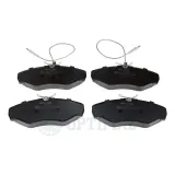 Bremsbelagsatz, Scheibenbremse Vorderachse OPTIMAL BP-12461