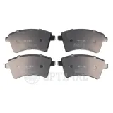 Bremsbelagsatz, Scheibenbremse Vorderachse OPTIMAL BP-12462