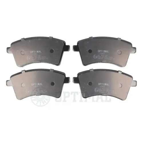 Bremsbelagsatz, Scheibenbremse Vorderachse OPTIMAL BP-12462 Bild Bremsbelagsatz, Scheibenbremse Vorderachse OPTIMAL BP-12462