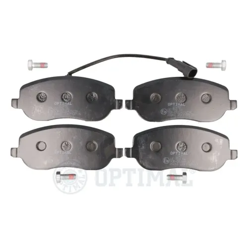Bremsbelagsatz, Scheibenbremse Vorderachse OPTIMAL BP-12470 Bild Bremsbelagsatz, Scheibenbremse Vorderachse OPTIMAL BP-12470