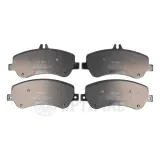 Bremsbelagsatz, Scheibenbremse Vorderachse OPTIMAL BP-12473