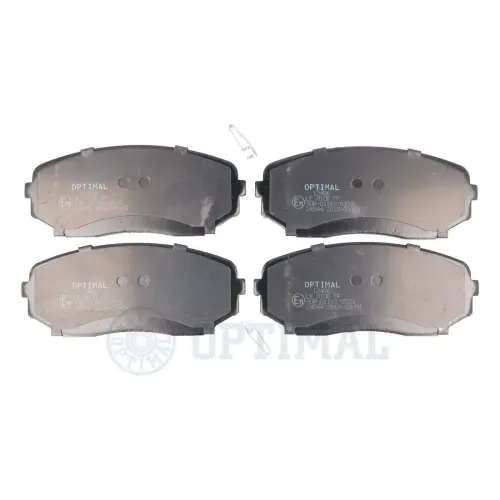 Bremsbelagsatz, Scheibenbremse Vorderachse OPTIMAL BP-12486 Bild Bremsbelagsatz, Scheibenbremse Vorderachse OPTIMAL BP-12486