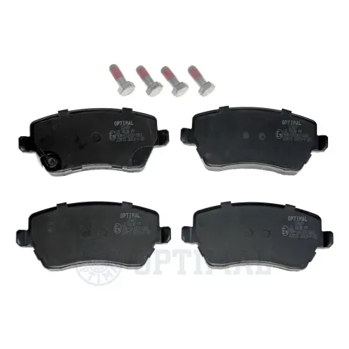 Bremsbelagsatz, Scheibenbremse Vorderachse OPTIMAL BP-12487 Bild Bremsbelagsatz, Scheibenbremse Vorderachse OPTIMAL BP-12487