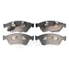 Bremsbelagsatz, Scheibenbremse Vorderachse OPTIMAL BP-12498