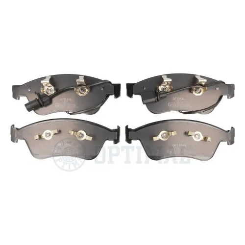 Bremsbelagsatz, Scheibenbremse Vorderachse OPTIMAL BP-12498 Bild Bremsbelagsatz, Scheibenbremse Vorderachse OPTIMAL BP-12498