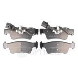 Bremsbelagsatz, Scheibenbremse Hinterachse OPTIMAL BP-12499